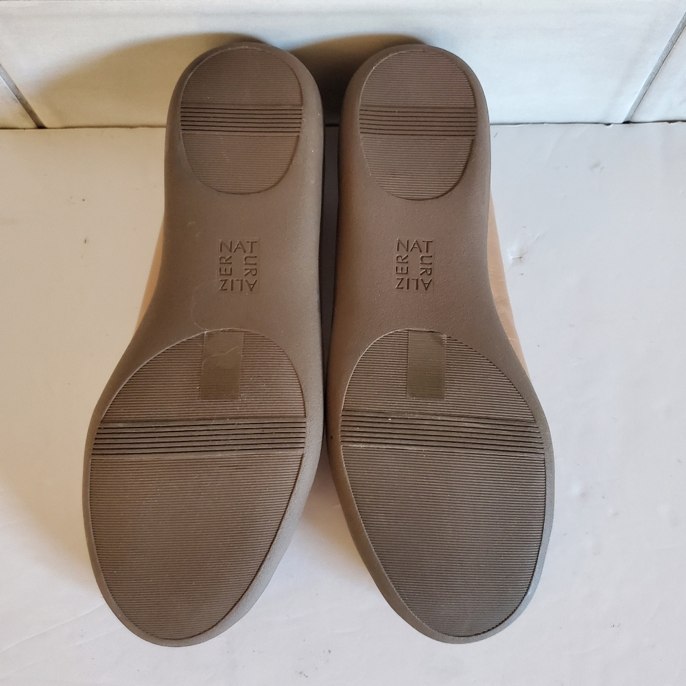 NWOT Naturalizer 7.5 Quiet Luxury Modern Contemporary Neutral Balletcore Flats - Picture 9 of 12